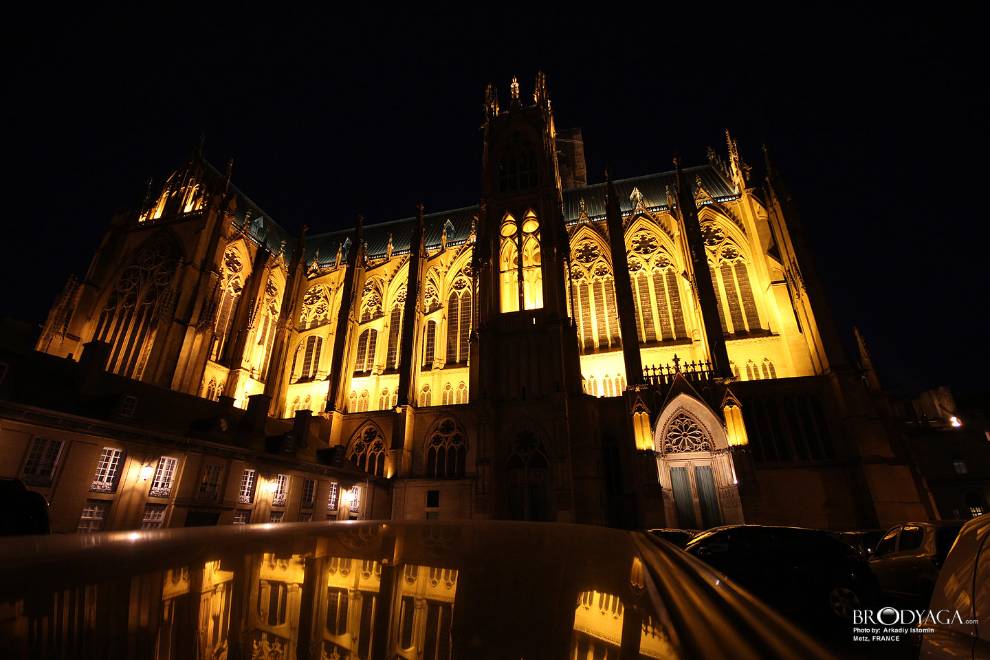 Metz by night